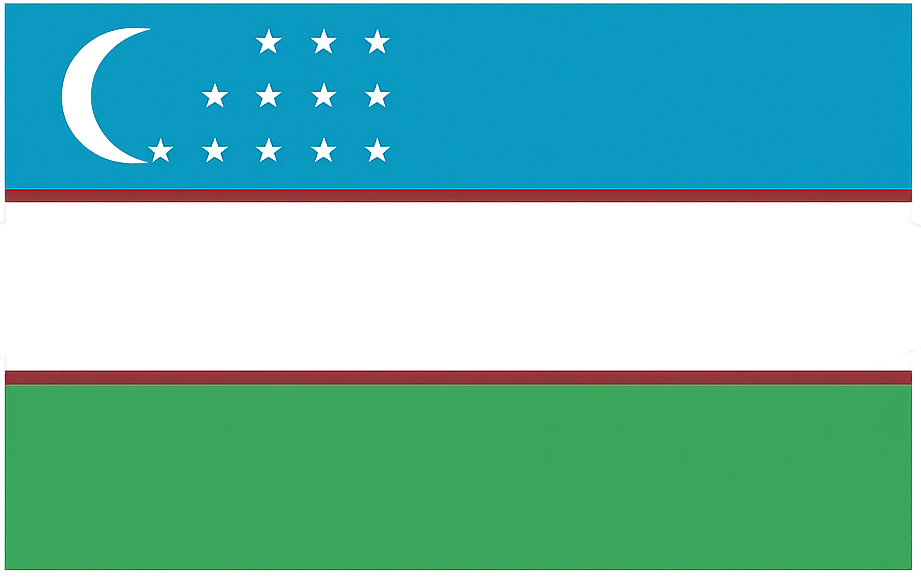 UZBEKISTAN Flag